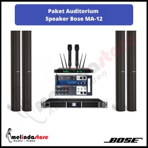 Paket Auditorium Speaker Bose MA-12 | 4 Speaker Paket Auditorium Speaker Bose MA-12 | 4 Speaker